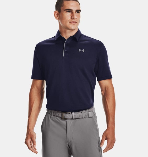Under Armour Tech Men’s Golf Polo Shirt Navy XL Carousel 2