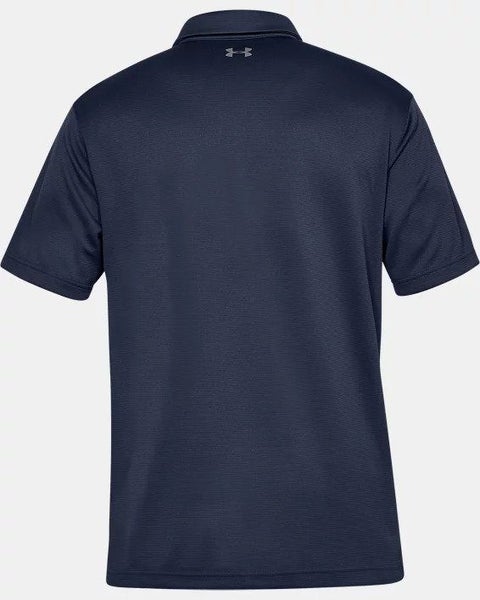 Under Armour Tech Men’s Golf Polo Shirt Navy XL Carousel 3