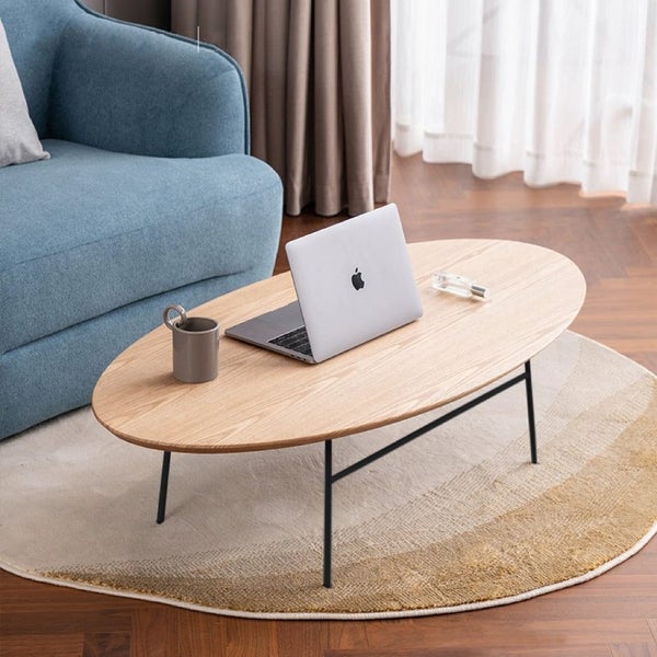 Elegant Oval Coffee Table Carousel 1
