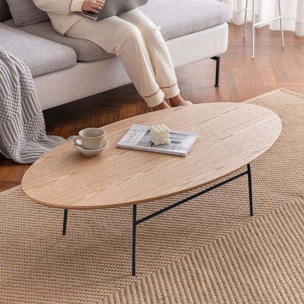 Elegant Oval Coffee Table Carousel 2