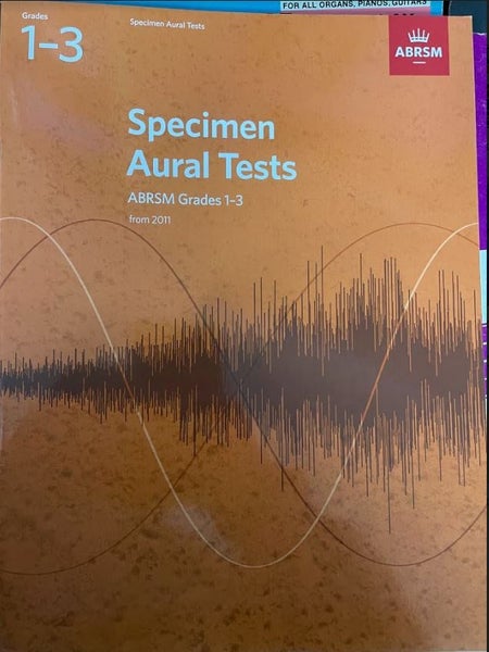 ABRSM - Specimen Aural Tests Book 1 - Grades 1 to 3 Carousel 1