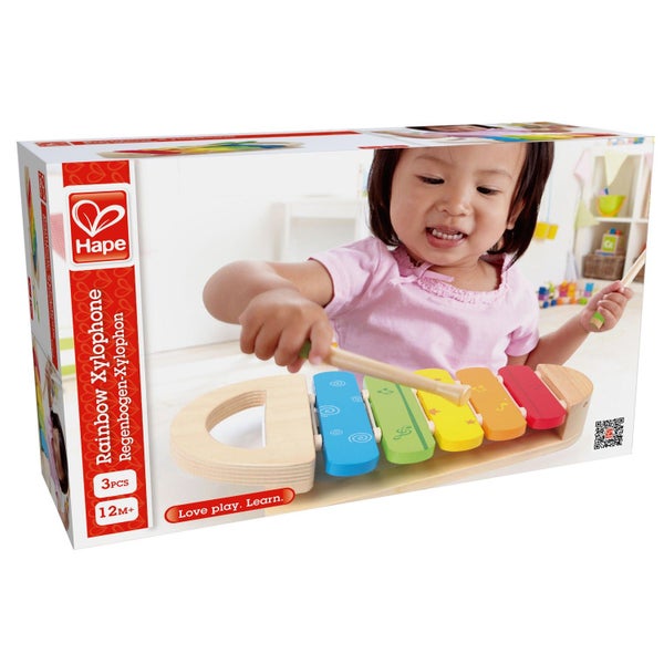 Xylophone Hape wooden Rainbow Carousel 2