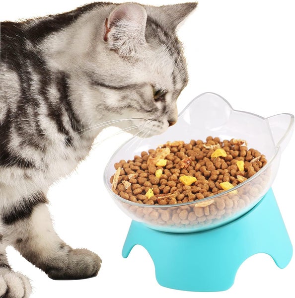 MILIFUN Raised Cat Food Bowls with Stand, Cat Dishes for Food or Water, Cat T... Carousel 16
