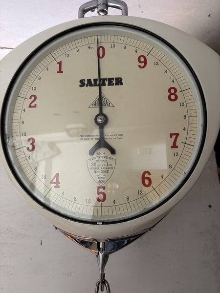 Vintage Large Salter scale #2 Carousel 1