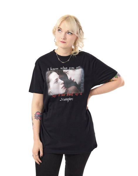 Twilight Black Short Sleeved T-Shirt (Womens) Carousel 1