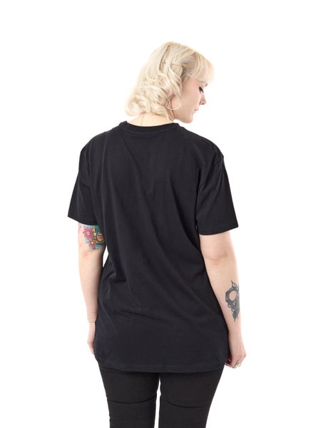 Twilight Black Short Sleeved T-Shirt (Womens) Carousel 2