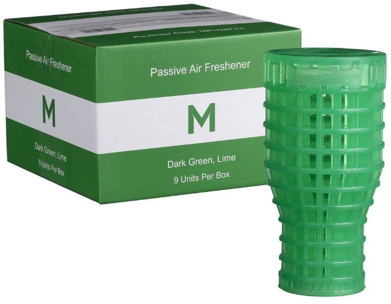 Passive Air Freshener - Dark Green, Lime(Box Of 9) Carousel 1