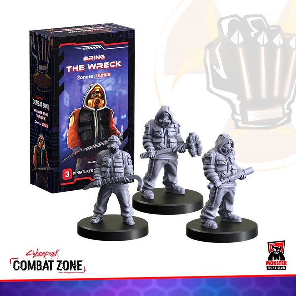 Monster Fight Club 45128 Cyberpunk Red Combat Zone Bring The Wreck (Zoner Gonks) Carousel 1