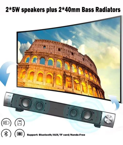 Bluetooth TV Soundbar Wireless Sound Bar Home Theater Speaker Soundbar Subwoofer Carousel 2