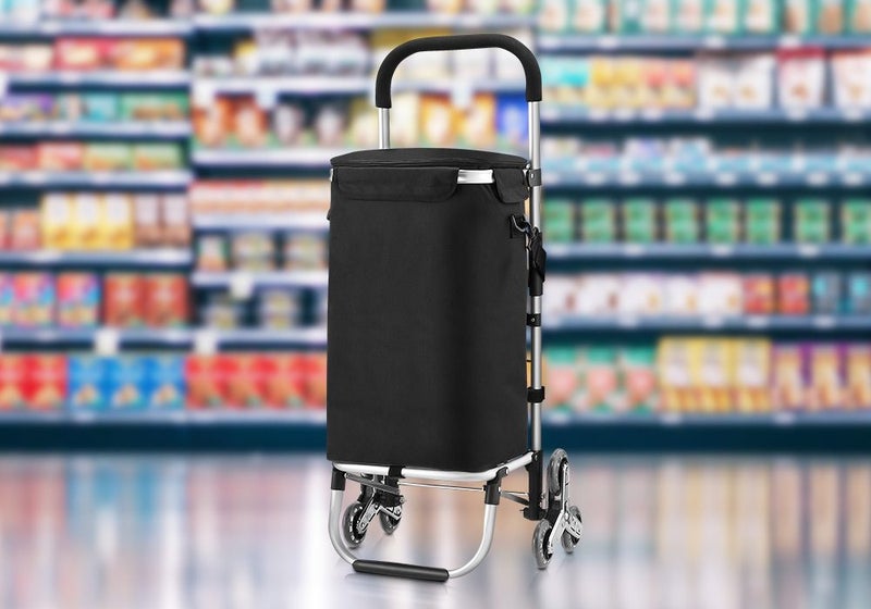 Foldable Shopping Cart Trolley Carousel 1