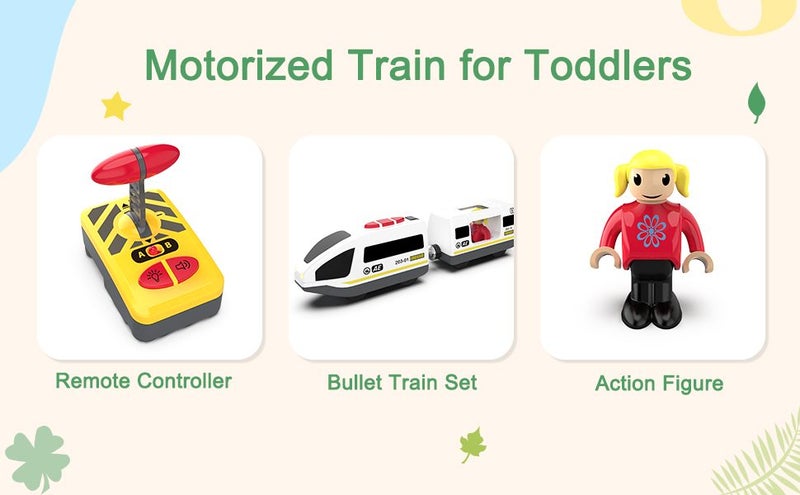 Wooden Train Set Carousel 2