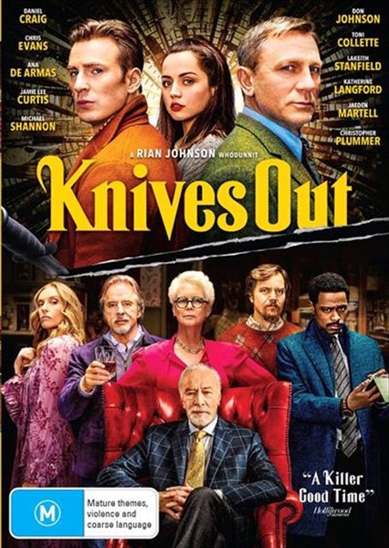 Knives Out DVD Carousel 1