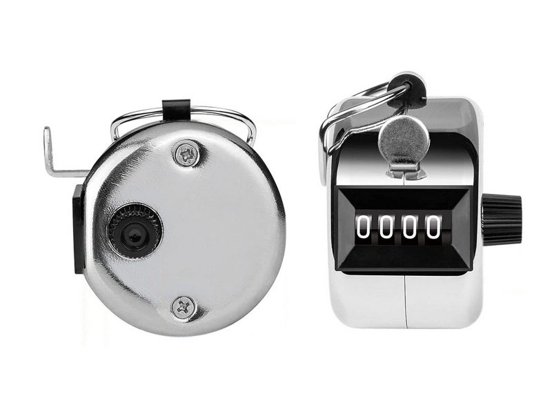 4 Digit Number Clicker Golf Hand Tally Counter Carousel 9