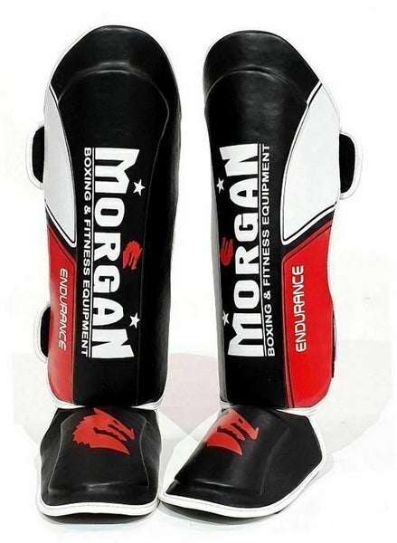 MORGAN Endurance Pro Muay Thai Boxing Shin And Instep [Size: Large] Carousel 1
