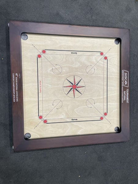 Carrom Board Tournament Siscaa Natural Brown62864733498115111