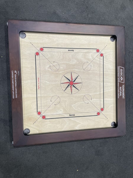 Carrom Board Tournament Siscaa Natural Brown62864733498115114