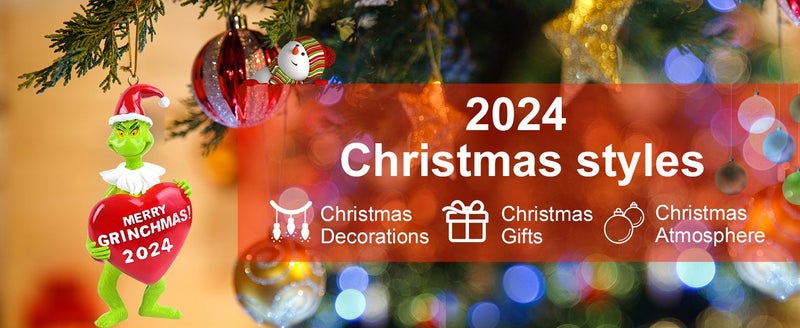 Christmas Tree Hanging Ornament Carousel 1