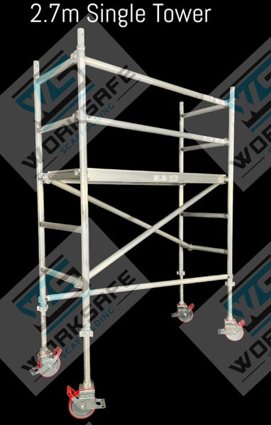 Aluminium Scaffold Tower 2.7h x 2.0 x 0.73m Carousel 1