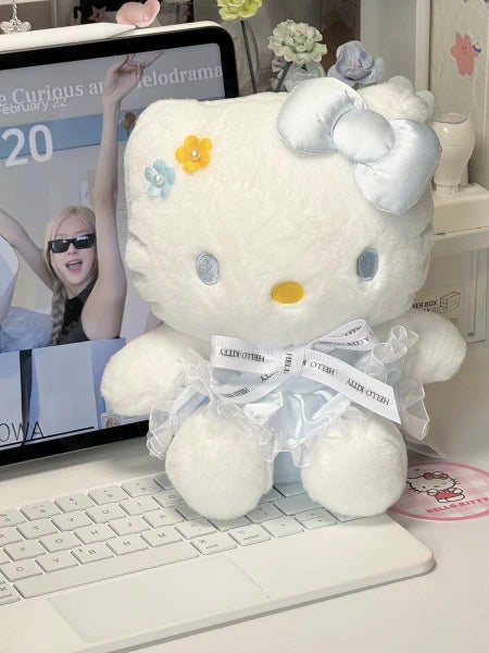 20cm Sanrio Hello Kitty Kawaii Plush Toys Dolls Soft Stuffed Carousel 1