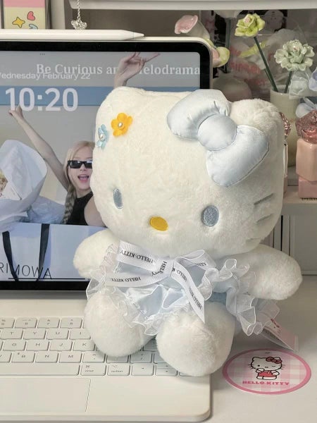 20cm Sanrio Hello Kitty Kawaii Plush Toys Dolls Soft Stuffed Carousel 2