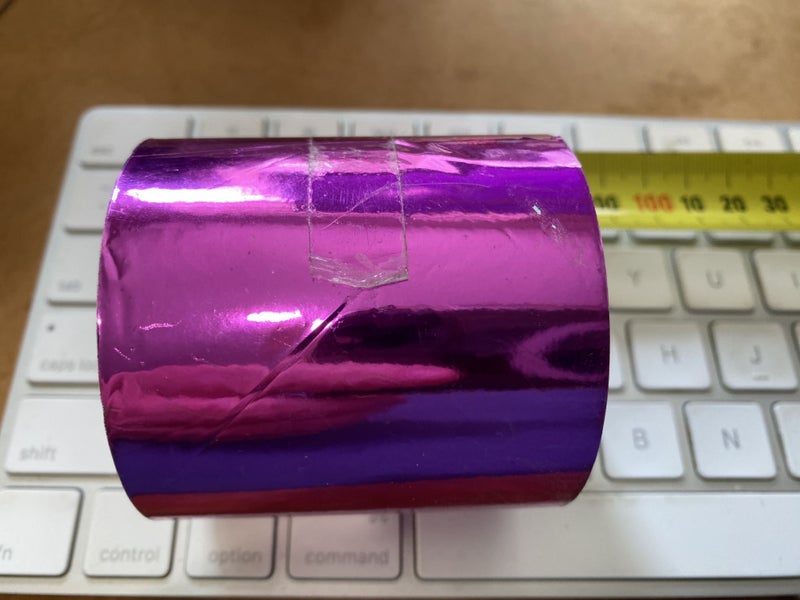 HEAT TRANSFER - HOT PRESS / STAMP FOIL ROLL $5 & $10 RESERVE SALE ON FOIL Carousel 1