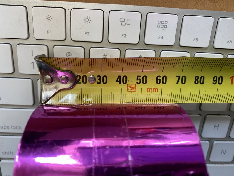 HEAT TRANSFER - HOT PRESS / STAMP FOIL ROLL $5 & $10 RESERVE SALE ON FOIL Carousel 2