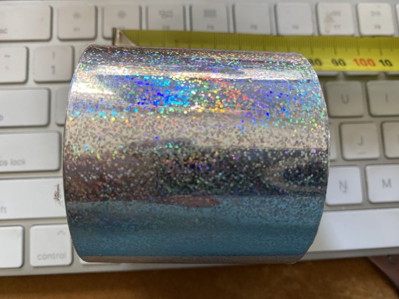 HEAT TRANSFER - HOT PRESS METALLIC FOIL ROLL $5 & $10 RESERVE SALE ON FOIL Carousel 1