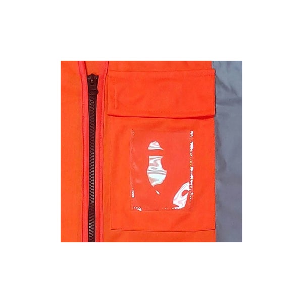 Orange HiViz X-Back Vest Transit 3XL - 5 Pack Carousel 3
