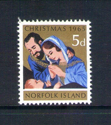 Norfolk - 1965 Christmas Set (1) - UHM - 59 Carousel 1
