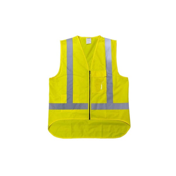 Yellow HiViz X-Back Vest Transit 5XL - 5 Pack Carousel 1