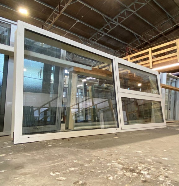 *NEW Aluminium Double Glazed Window 2400 x 970 #3930 Carousel 1