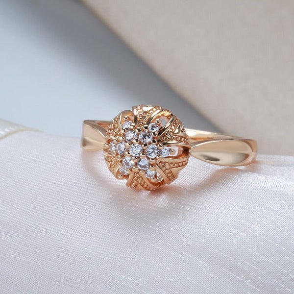 Real Gold Diamond for Women To Join Party Peridot Gemstone Anillos De Wedding... Carousel 4