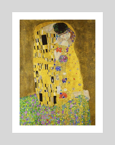The Kiss (Portrait) by Gustav Klimt Art Print Carousel 1