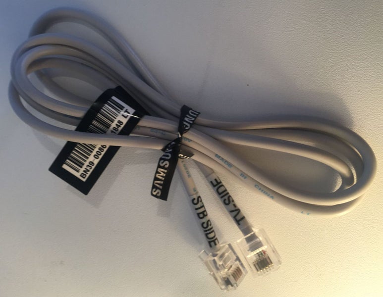 1m RJ11 CABLE, SAMSUNG ORIG TV TO SET TOP BOX CONNECTOR. Carousel 1