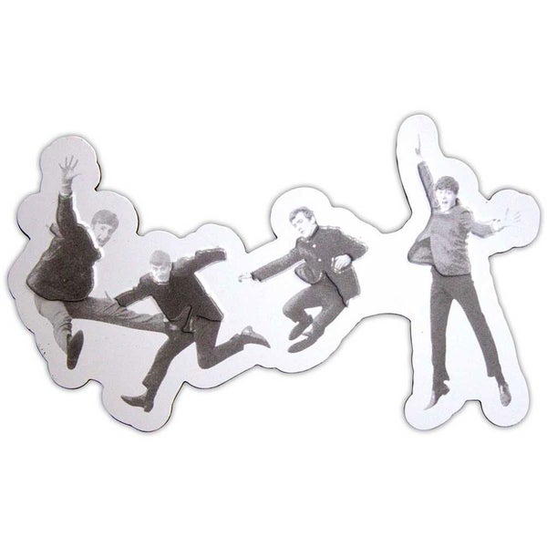 The Beatles Jump Photo Embossed Fridge Magnet Carousel 1