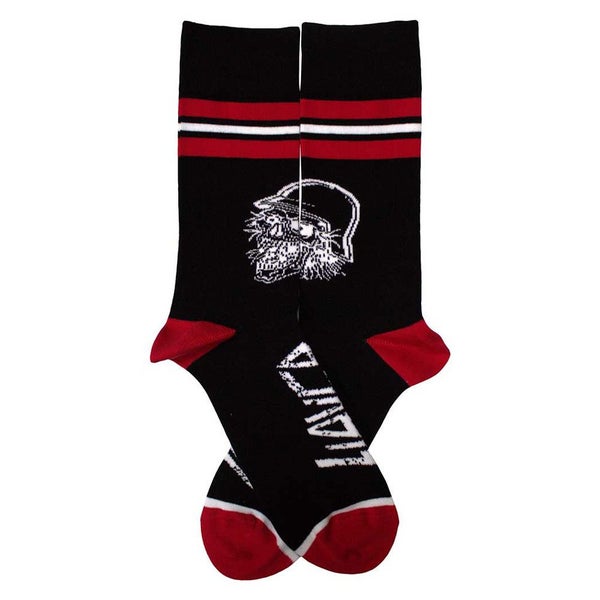 Slayer Skull Helmet Band Logo Ankle Socks Carousel 1