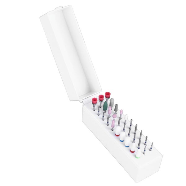nail drill bits steel nail drill bits cuticle remover bits for manicure nail art Carousel 1