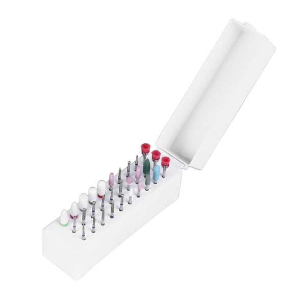 nail drill bits steel nail drill bits cuticle remover bits for manicure nail art Carousel 2