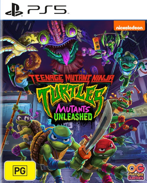 Teenage Mutant Ninja Turtles Mutants Unleashed (PS5) Carousel 1