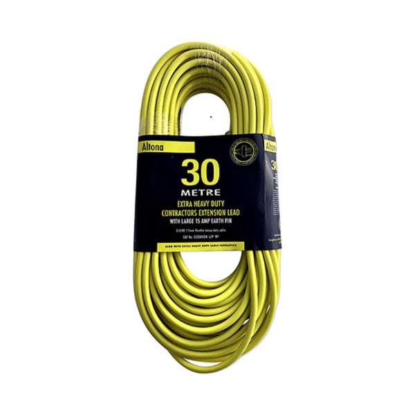 EXTENSION CABLE EXTRA H/DUTY 30M 15amp Carousel 1