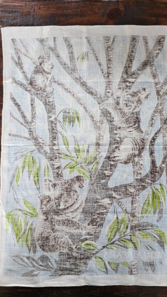 ~"Koala Bears Pure Linen Lamont Vintage Tea Towel "~ Carousel 7