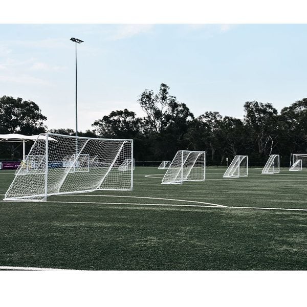 Alpha Alu Elite Football Goal - 3m x 2m Futsal, all aluminium, folds flat62982321866113114