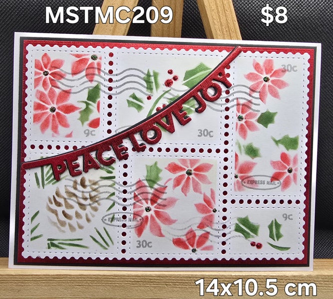 Christmas Cards - Variety Available - $8 - Handmade Carousel 1