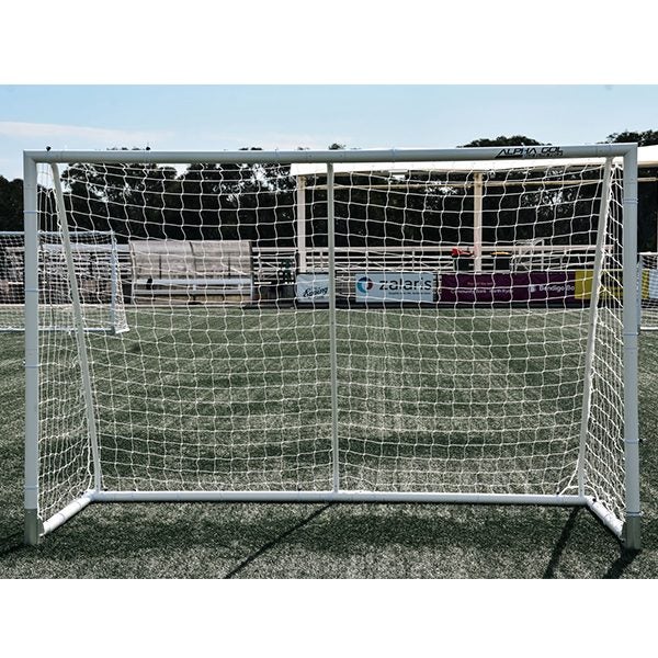 Alpha Alu Elite Football Goal - 3m x 2m Futsal, all aluminium, folds flat62982321866113112