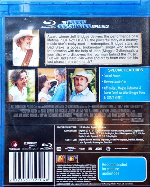 Crazy Heart (Blu-Ray) Carousel 2