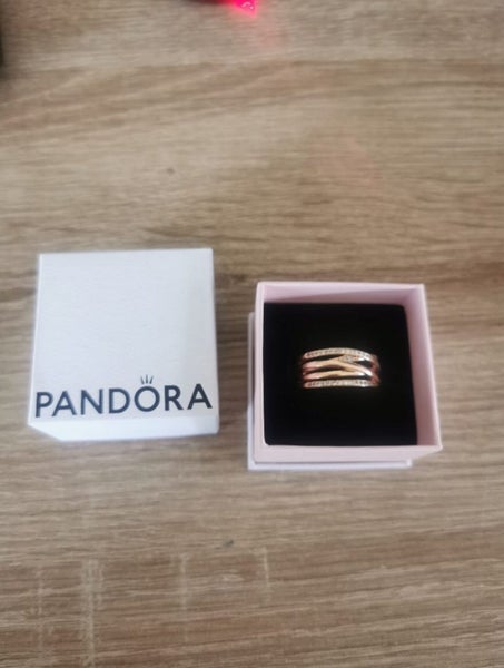 Rose gold plated ring Carousel 1