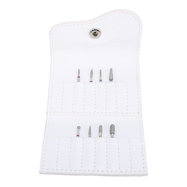 manicure bit and storage bag set manicure bit and pu leather holder bag set nail Carousel 5