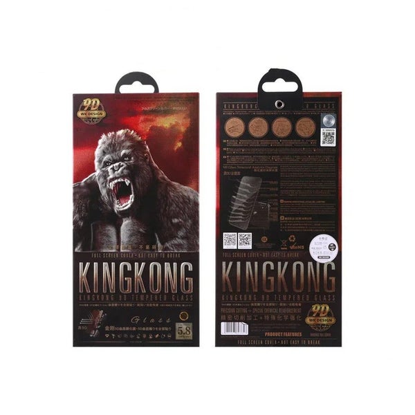 KINGKONG 9D Curved Tempered Glass Phone Screen Protector Film | TOUCHANDCATCH NZ Carousel 1