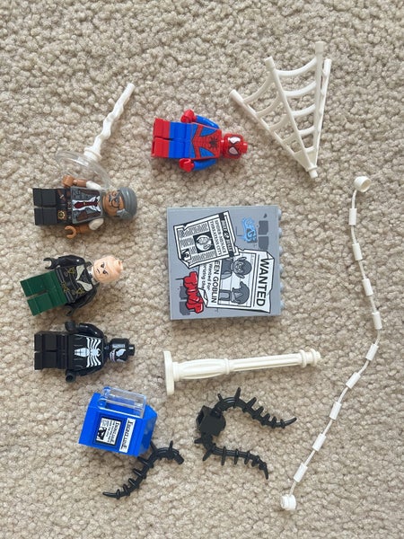 Bulk lot lego superheroes Spider-Man minifigures Carousel 1