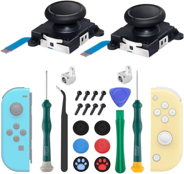 Joycon Repair Kit Joystick Replacement Parts for Nintendo Switch629841923865611111